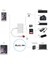 Apple ile Uyumlu Lightning To USB Lightning Micro Sd Tf Kart Okuyucu Çevirici Dönüştürücü Adaptör 4