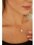 Kadın Acquacristallina Çelik Model Rose Gold Kaplama Su Yolu Gerdanlık Zincirli Sedef Taşlı Kolye 3