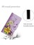 iPhone 15 Pro Pu Deri Telefon Kılıfı Çapraz Doku Cüzdan Stand Kapağı Kayış (Yurt Dışından) 5