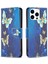 iPhone 15 Pro Desen Baskı Pu Deri Stand Cüzdan Kılıfı (Yurt Dışından) 1