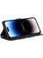 iPhone 15 Pro Cüzdan Kılıfı, 3D Pu Deri Stand Telefon Kapağı Kayışlı (Yurt Dışından) 4
