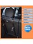 Citroen C1 Ergonomik Terletmez Keten 7 Parça Oto Kılıf Minder Seti 3