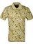 Erkek Olive Polo Yaka Slim Fit Baskılı Tshirt 1191 1