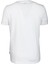 Erkek Beyaz Slim Fit Bisiklet Yaka Baskılı %100 Pamuk T-Shirt Jeans 1104 3