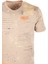 Erkek Vizon Bisiklet Yaka Baskılı Slim Fit %100 Pamuk T-Shirt Jeans 1953 2