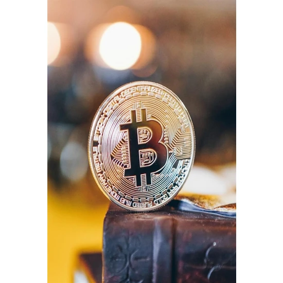 Çerçici Bitcoin Madeni Hatıra Parası Hediyelik Para