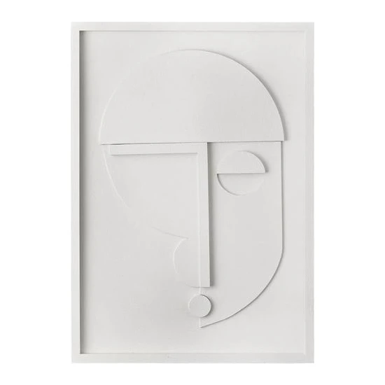 The Mia TBL0027 Face 3 Boyutlu Tablo 50X70 cm