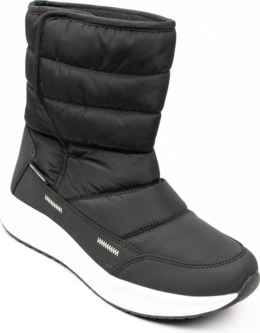 U.S. Polo Assn. Kadın Siyah Water Resistant Bot 101392386 Kışlık Rahat Taban Özellikleriyle