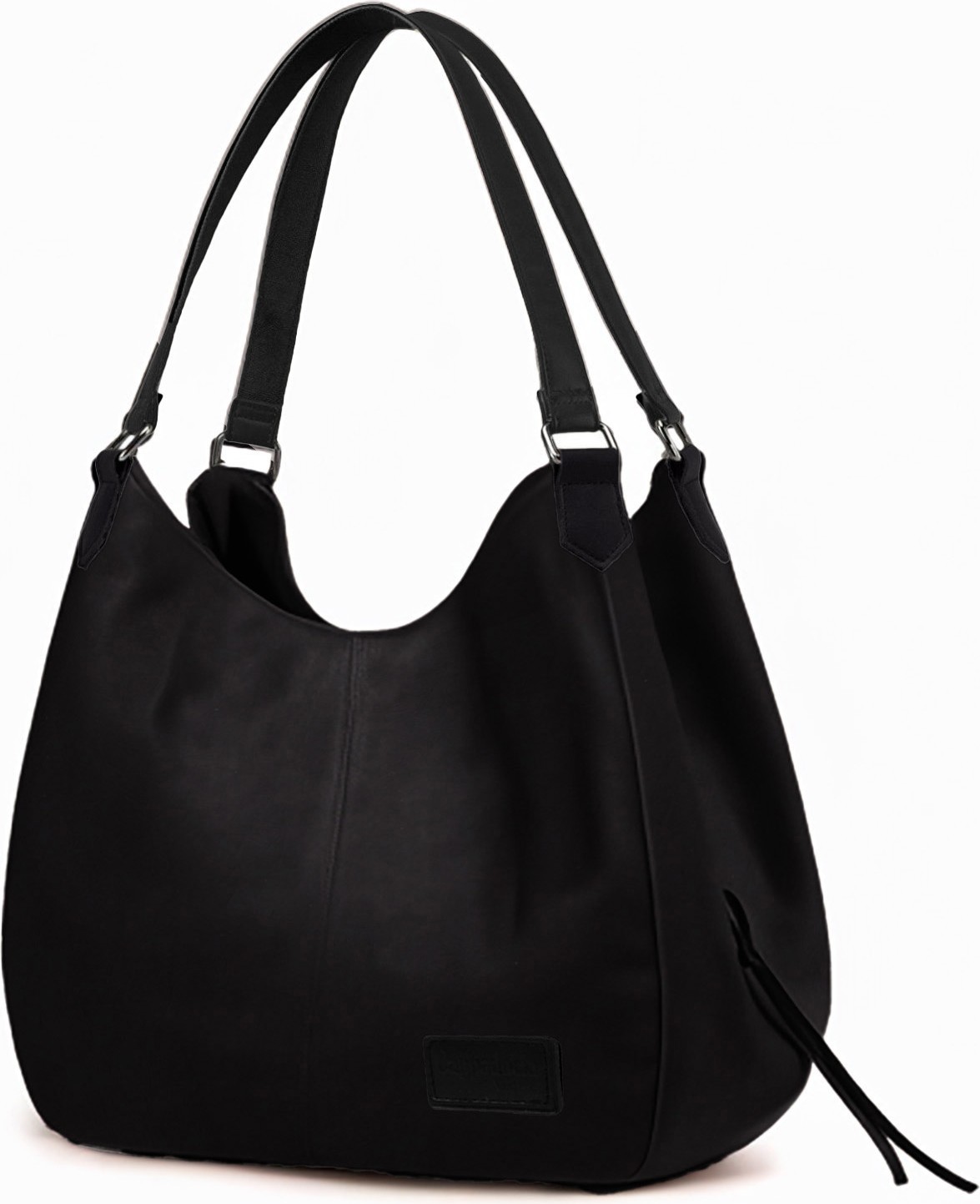 Cappadocia Vintage Myra Kadın Pu Deri Günlük Omuz Çantası Üç Bölmeli Hobo Tote El Çantası