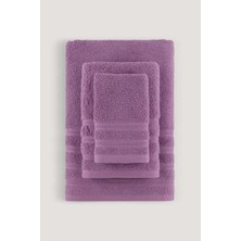 Arliva Home Pure Bukle Bordürlü Havlu Mürdüm 90X150