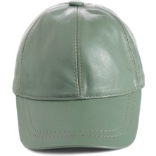 Shopiolog Unisex  Deri Beyzbol Kep