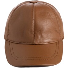 Shopiolog Unisex  Deri Beyzbol Kep