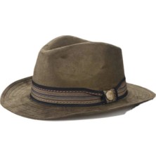 Shopiolog Unisex Kaşe Kovboy Fötr Şapka