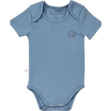 Tiny Lamb Rovigo 3 Parça Unisex Bebek Kısa Kollu Pamuk Bodysuit Takımı Yenidoğan ve Çocuk Hediye Seti