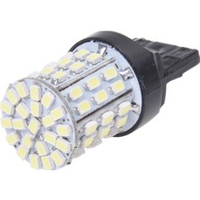 Sunshinee 2x T20 7443 3020 W21/5W Araba Beyaz 64 Smd LED Stop Kuyruk Fren Dönüş Ampulü 12V (Yurt Dışından)