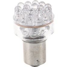 Sunshinee 2 BA15S T25 24 LED Fren Lambası Kuyruk Lambası Ampul Kırmızı (Yurt Dışından)