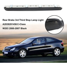 Sunshinee Araba 3rd Arka Üçüncü Fren Dur Işık Lambası Kuyruk Işık Mercedes Benz C-Class W203 Sedan ve Amg 2001-2007 A2038201456 (Yurt Dışından)