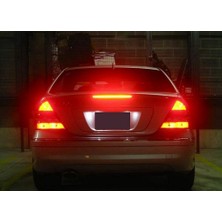 Sunshinee Araba 3rd Arka Üçüncü Fren Dur Işık Lambası Kuyruk Işık Mercedes Benz C-Class W203 Sedan ve Amg 2001-2007 A2038201456 (Yurt Dışından)