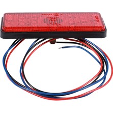 Sunshinee LED Reflektör Kırmızı Arka Kuyruk Fren Stop Marker Hafif Kamyon Römork Suv Motosiklet (Yurt Dışından)