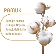 Pure Baby Organik Pamuklu Cırtlı Bez 2'li Paket 4 Numara Maxi 104 Adet