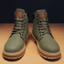 Shanyue Martin Boots, Sonbahar Erkek Ayakkabıları, Yüksek Çete Ingiliz Tarzı, Işçi Ayakkabıları, Orta Çete Rahat Deri Ayakkabılar, Siyah Kısa Çizmeler (Yurt Dışından)