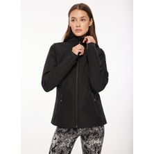 Discovery Expedition Siyah Kadın Dik Yaka Sweatmont D3WL-SWT9