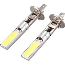 Sunshinee 2x H1 Xenon Beyaz 6000K 7.5W Cob LED Smd Drl Sürüş Sis Farı Başkanı Ampul (Yurt Dışından)