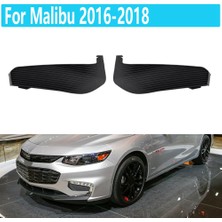 Sunshinee Çift Ön Tampon Sis Aydınlatma Koruması Trim Için Chevrolet Malibu 2016-2018 Sis Lambası Izgara Kapağı Araba Styling (Yurt Dışından)