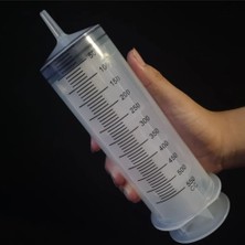 Hanyang 100 ml Büyük Kapasiteli Şırınga Şırınga Yeniden Kullanılabilir Pompa Ölçüm Tüpü Evcil Hayvan Besleme Mürekkebi Büyük Şırınga Seringa Seringue 500/350/250/100/60 ml (Yurt Dışından)