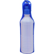 Hanyang Mavi Pet Köpek Su Şişesi 250 ml Katlanabilir Taşınabilir Içme Suyu Şişesi Seyahat Açık Içme Besleyici Kase 1 Pc (Yurt Dışından)