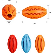Hanyang Gök Mavisi Oyuncaklar Köpekler Için Top Interaktif Oyuncaklar Köpek Çiğneme Oyuncakları Diş Temizleme Esnekliği Küçük Büyük Köpek Oyuncakları Kauçuk Evcil Hayvan Topu Oyuncakları (Yurt Dışından)