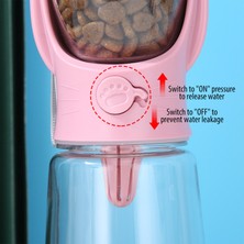 Hanyang Beyaz 350 ml 100G Taşınabilir Köpek Su Şişesi Depolama Gıda ve Küçük Köpek Evcil Hayvanlar Için Su Kabı Besleyici Kase Açık Seyahat Köpek Içme Kaseleri (Yurt Dışından)