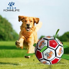 Hanyang Sarı Pompasız Açık Eğitim Köpek Oyuncak Interaktif Futbol Oyuncakları Küçük Orta Büyük Köpekler Için Pet Köpek Isırık Çiğneme Oyuncak Köpek Aksesuarları (Yurt Dışından)