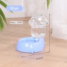 Hanyang Su-Mavi 2 In 1 Pet Köpek Kedi Kase Otomatik Besleyici 1.8l Pet Yiyecek Kasesi Içme Suyu Şişesi Yavru Köpek Kaseleri Köpekler Için Besleme Kasesi (Yurt Dışından)