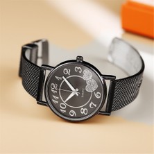 Hanyang C Moda Kadın Izle Örgü Kemer Izle Vahşi Bayan Yaratıcı Moda Hediye Kol Saati Bilezik Saatler Kadın Saatler Reloj Mujer (Yurt Dışından)