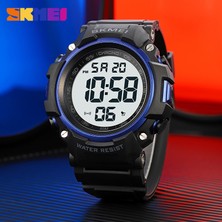 Hanyang Mavi Siyah Skmeı Açık Spor Izle Adam Elektronik Hareketi Kronometre Chrono Dijital Kol Saati Lüks Aydınlık Alarm Su Geçirmez Saat (Yurt Dışından)