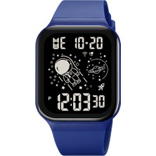 Hanyang Renk 4 Skmeı Yeni Yaratıcı Astronot Arama Takvimi Kronometre Arka Işık Ekran Kol Saatleri Erkek 5bar Su Geçirmez Izle Reloj Hombre (Yurt Dışından)