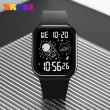 Hanyang Renk 4 Skmeı Yeni Yaratıcı Astronot Arama Takvimi Kronometre Arka Işık Ekran Kol Saatleri Erkek 5bar Su Geçirmez Izle Reloj Hombre (Yurt Dışından)