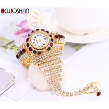 Hanyang Yeşil Top5 Marka Lüks Saat Taklidi Bilezik Izle Kadın Saatler Bayanlar Kol Saati Relogio Feminino Reloj Mujer Montre Femme (Yurt Dışından)