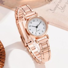 Hanyang Gül Altın Siyah 1 Moda Yeni Kadın Saatler Altın Gümüş Bayanlar Bilezik Izle Kadın Kuvars Kol Saati Feminino Reloj Mujer (Yurt Dışından)