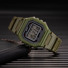 Hanyang 152 Mavi Yeni Erkek Dijital Saatler LED Elektronik Kol Saati Askeri Spor Erkek Kadın Unisex Izle Silikon Bant Su Geçirmez Reloj Hombre (Yurt Dışından)