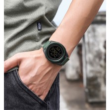 Hanyang Armygreen Synoke Askeri Yeşil Saatler Erkek Spor Dalış Dijital Kol Saati 50 M Su Geçirmez Ultra Ince Erkek Elbise Saat Relogio Masculino (Yurt Dışından)