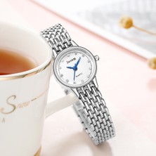 Hanyang Stil 3 Kadın Lüks Gül Altın Bilezik Izle Bayanlar Moda Rahat Kuvars Kol Saati Kadın Saat Reloj Mujer Relogio Feminino Montre (Yurt Dışından)