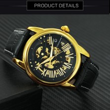 Hanyang Bo Sıyah-Beyaz-Sıyah Forsining  Izle Erkekler Için Mekanik Kol Saatleri Otomatik Üst Marka Lüks Saatler Paslanmaz Çelik Kayış Montre Homme (Yurt Dışından)