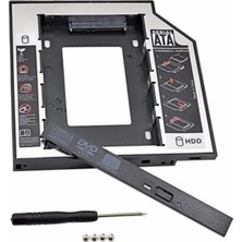 Ulu Bilgisayar 12.7mm HDD Caddy Kızak Laptop DVD To SSD Kutu