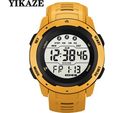 Hanyang Ordu Yeşil Reloj Hombre Açık Dijital Saatler Spor LED Erkekler Büyük Kadran Yuvarlak Izle Aydınlık Rahat Saat Çok Fonksiyonlu Bilek Kronometre 2022 (Yurt Dışından)