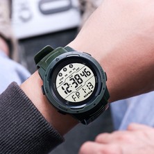 Hanyang Ordu Yeşil Reloj Hombre Açık Dijital Saatler Spor LED Erkekler Büyük Kadran Yuvarlak Izle Aydınlık Rahat Saat Çok Fonksiyonlu Bilek Kronometre 2022 (Yurt Dışından)