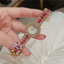 Hanyang Stil 5 Cacaxi Lüks Taklidi Bilezik Izle Kadın Saatler Bayanlar Kol Saati Relogio Feminino Reloj Mujer Montre Femme Saat A311 (Yurt Dışından)