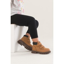 Papuçcity Arzen 02671 Unisex Çocuk Cırtlı Termal Bot