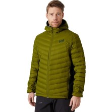 Helly Hansen Verglas Hooded Down Hybrid Insulator Jacket Erkek Mont HHA.63007.461 Yeşil